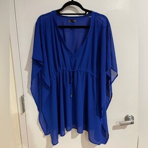 Chiffon beach coverup